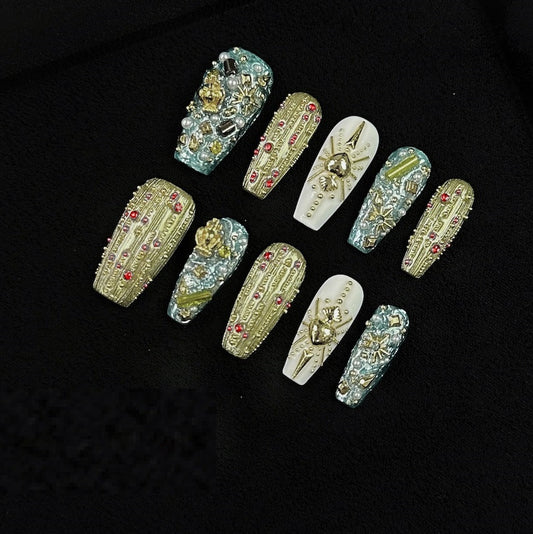 Lágrimas de Poseidón - Manicura Avanzada de Personalidad Nicho