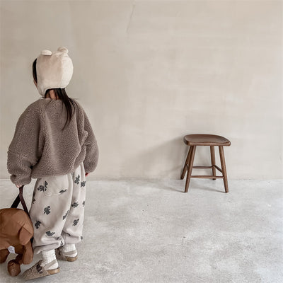 Pantalones Térmicos Deportivos con Estampado Oso para Niños y Niñas - Image 25