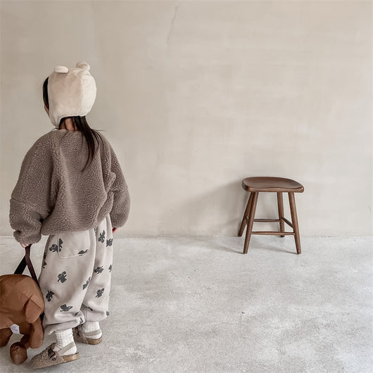 Pantalones Térmicos Deportivos con Estampado Oso para Niños y Niñas - Image 25