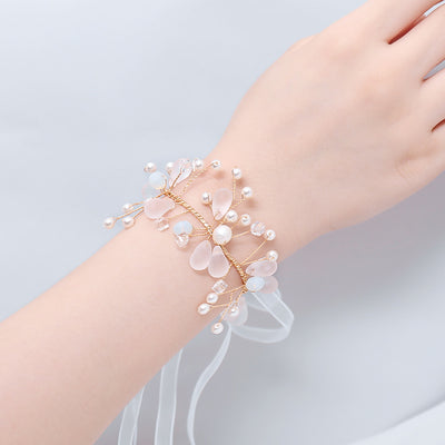 Pulsera de Flores Infantil Estilo Coreano - Novia Bella para Niñas - Image 3