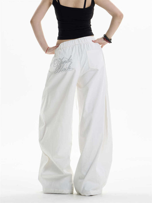 Pantalones Anchos Rotos para Mujer - Diseño Casual Desenfadado - Image 7