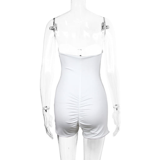 Jumpsuit Elegante con Escote Tubo y Detalles Calados - Image 18