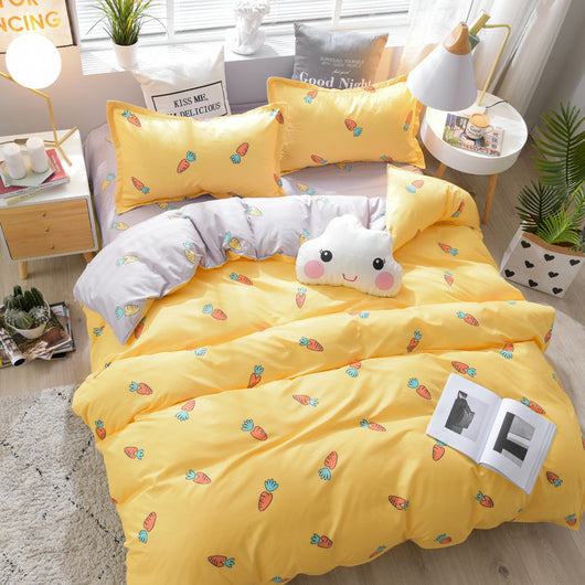 Conjunto de 4 Piezas en Algodón Suave Cepillado - Image 3