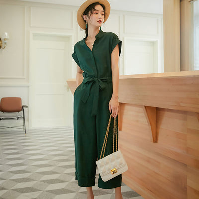 Jumpsuit Ajustado de Cintura Alta y Pantalón Capri para Mujer - Image 12