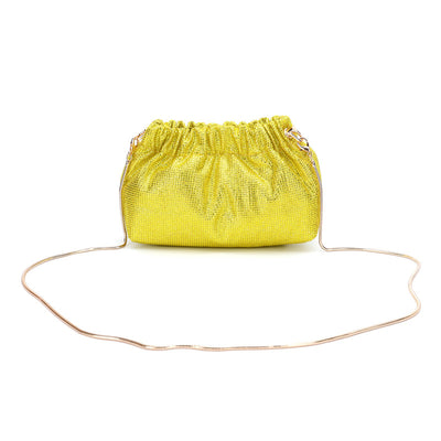 Bolso de Noche con Diamantes Completos y Cordón Ajustable - Image 7