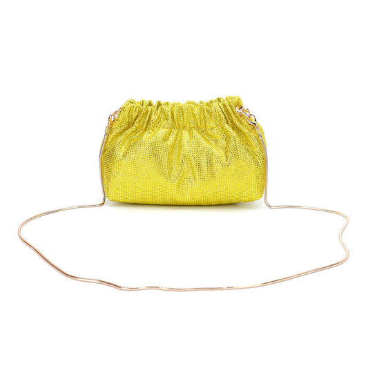 Bolso de Noche con Diamantes Completos y Cordón Ajustable - Image 7
