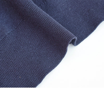Suéter Holgado para Mujer con Cuello Alzado y Efecto Dos Piezas - Image 9