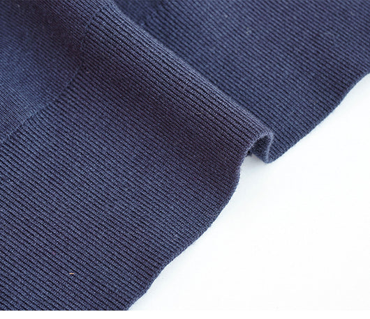 Suéter Holgado para Mujer con Cuello Alzado y Efecto Dos Piezas - Image 9