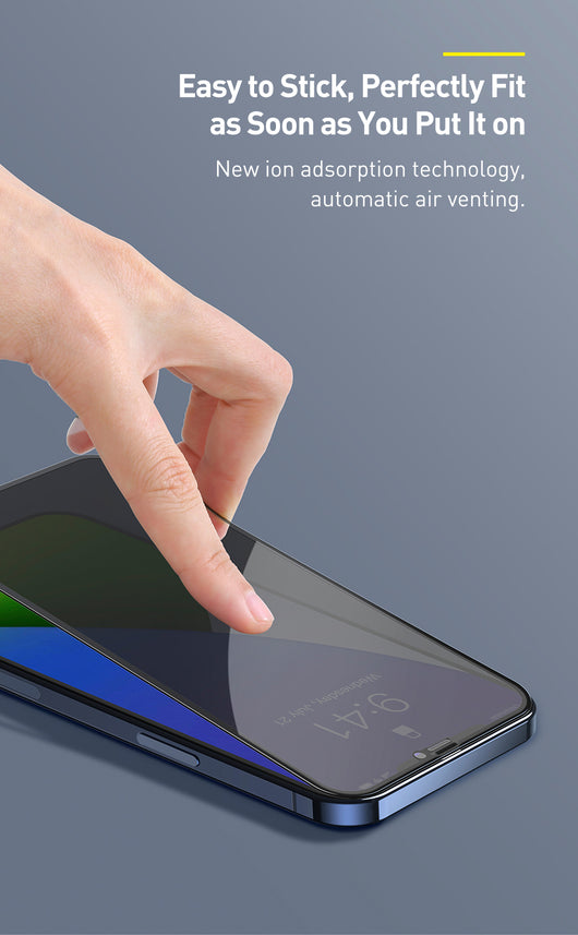 Protector de Pantalla Privacidad Cristal Templado 0.3mm para iPhone - Pack 2 Unidades - Image 16