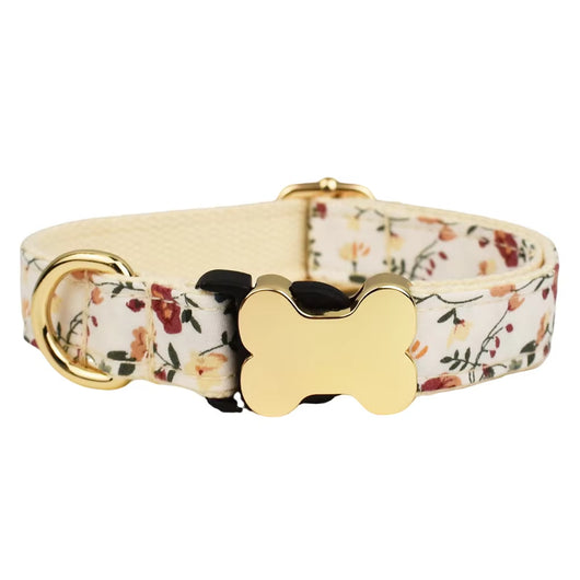 Collar para Perro con Diseño Geométrico y Hebilla de Hueso - Image 4