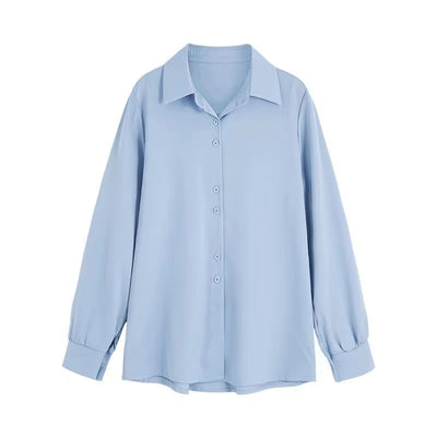 Blusa de Gasa Elegante para Mujer - Diseño Sofisticado que Estiliza - Image 6