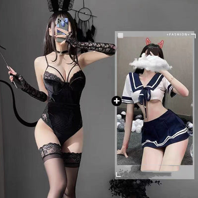 Traje de Conejita Sexy con Diseño Desmontable - Image 17