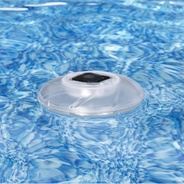 Luz Solar Flotante para Piscina - Iluminación Exterior Automática