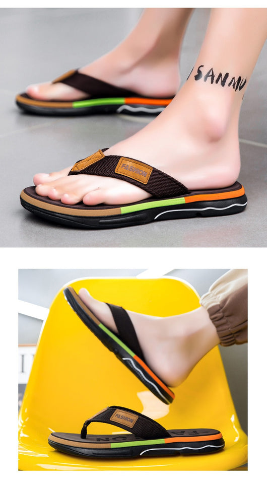 Sandalias Deportivas Hombre Verano Antideslizantes con Correa Tejida - Image 9