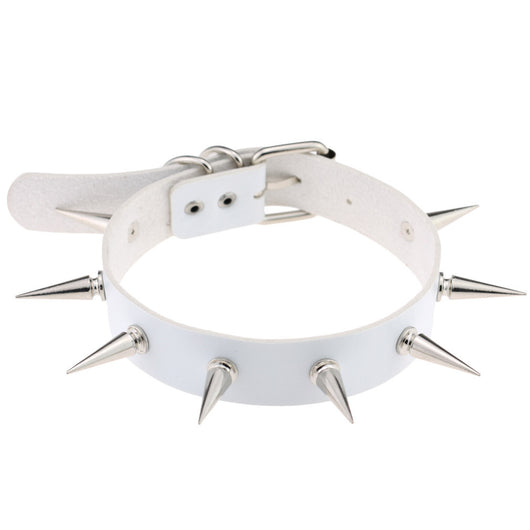 Collar Punk de Cuero Personalizado - Diseño Minimalista y Moderno - Image 22