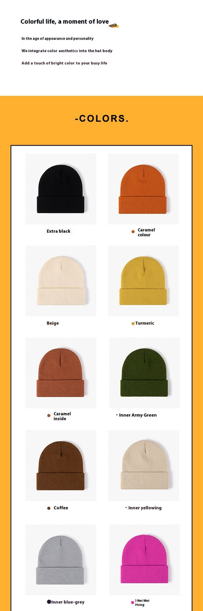 Gorro de Lana Grueso Doble Capa para Hombre - Calidez Simple - Image 12