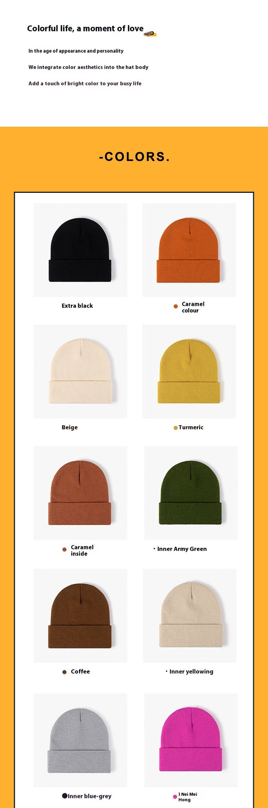 Gorro de Lana Grueso Doble Capa para Hombre - Calidez Simple - Image 12