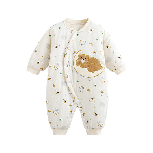Pijama Enterizo Cálido de Algodón para Bebé Recién Nacido - Image 13