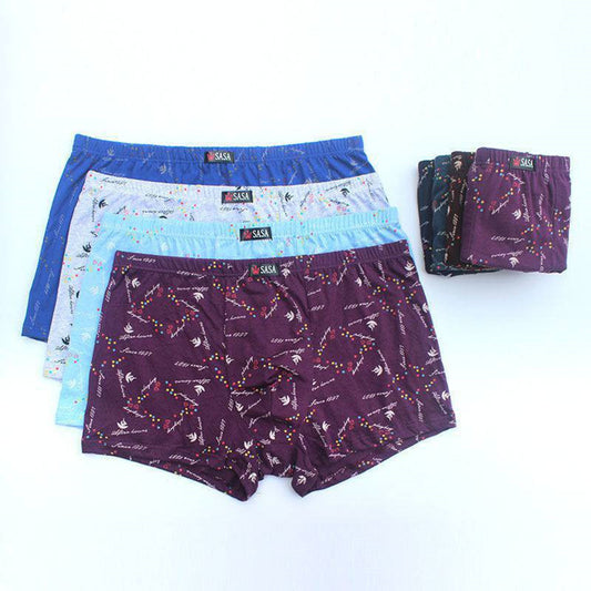 Pack de Boxers de Algodón para Hombre - 6 o 3 Piezas Cintura Media