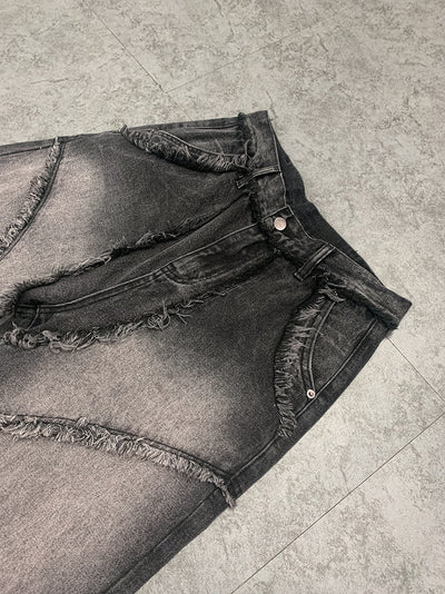 Jeans Vintage Estilo Urbano con Bordes Crudos - Image 15