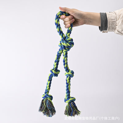 Juguete de Cuerda para Perros Grandes - Nudo Resistente para Tirar y Limpiar Dientes - Image 11