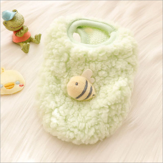 Ropa para Mascotas Pequeñas - Abrigo Teddy para Gatos y Perros Miniatura