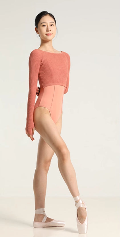 Polera de Danza Acanalada Elástica para Ballet y Práctica - Image 12