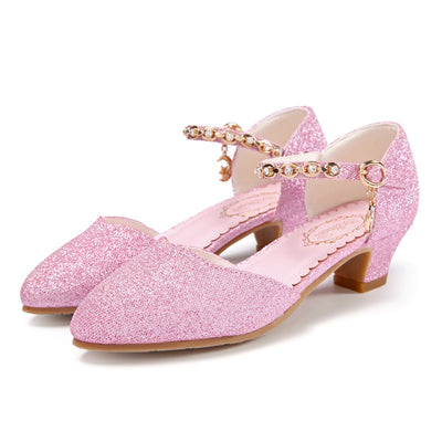 Sandalias Princesa de Tacón Alto con Punta Afilada para Niñas - Colección Otoño - Image 8