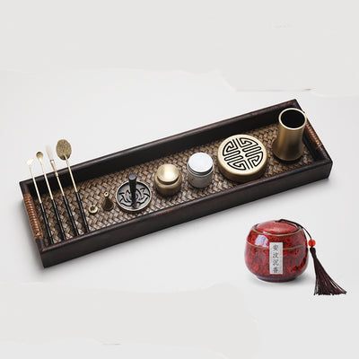 Set Completo de Quemador de Incienso Agarwood con Herramientas de Cobre y Caja de Regalo - Image 18