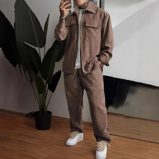 Traje Completo Ejecutivo de Camisa Manga Larga y Pantalón