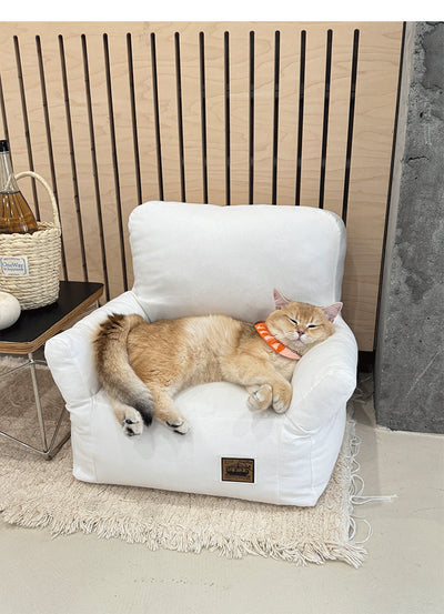 Cama Sofá para Mascotas con Diseño Acogedor - Lavable y Transpirable - Image 35
