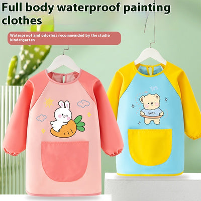 Delantal Impermeable Reversible para Pintar Niños