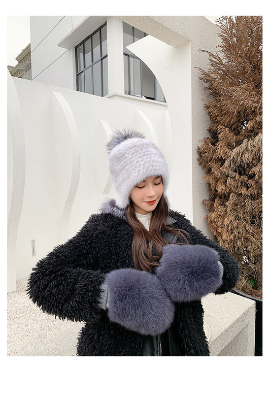 Guantes Invierno Mujer Piel de Zorro - Calidez y Elegancia - Image 20