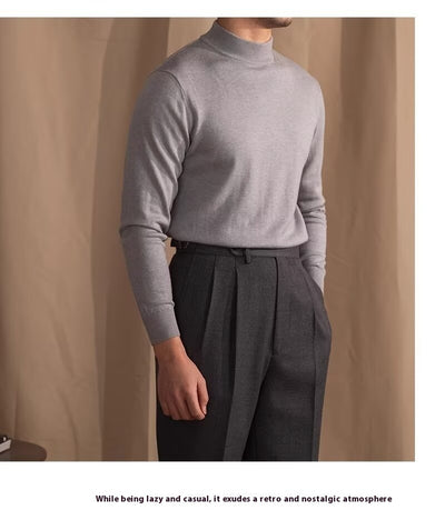 Suéter Cuello Alto Slim Fit Diario - Prenda Base Térmica Versátil - Image 20