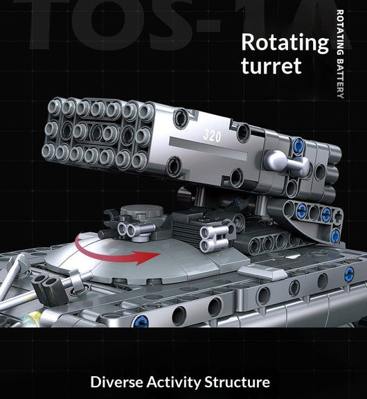 Bloques de Construcción Tanque Pequeños - Regalo Perfecto para Navidad - Image 11