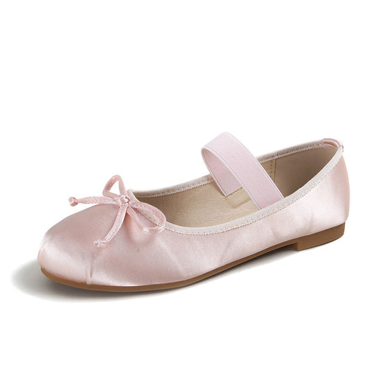 Zapatos Planos de Satén con Moño para Mujer - Image 6