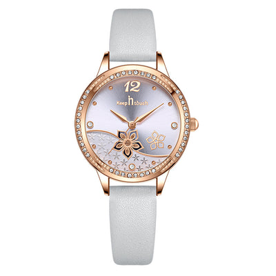 Reloj Floral Impermeable para Mujer - Diseño Trendy - Image 15