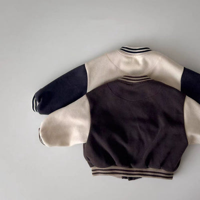 Chaqueta de Béisbol Infantil con Costuras Decorativas - Image 4