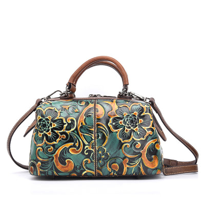 Bolso de Mano Personalizado en Cuero Genuino con Grabado Artesanal - Image 12
