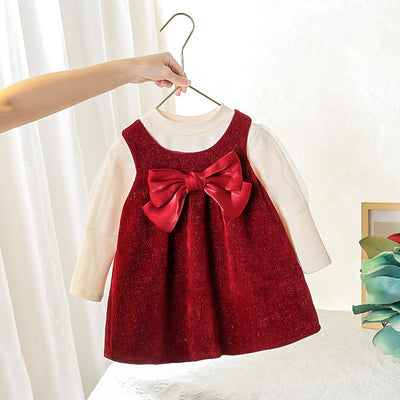 Ropa de Primavera y Otoño para Niñas - Colores Sólidos - Image 15