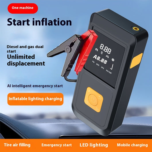 Banco de Energía Multifunción para Automóviles con Pantalla Digital Inteligente - Image 2