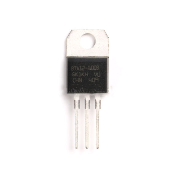 Triac BTA12 600BRG 12A 600V en Encapsulado TO220