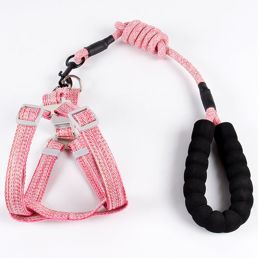Correa de Pecho Nylon para Perro con Cadena Trenzada - Diseño Fashion - Image 13