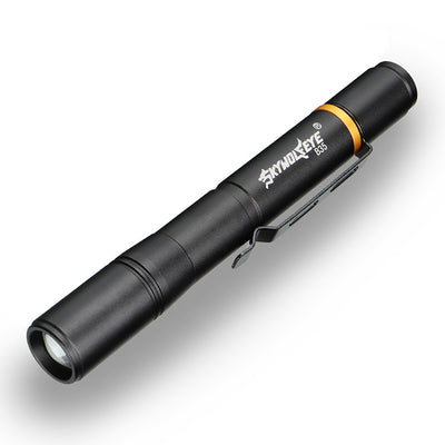 Linterna LED Portátil en Forma de Bolígrafo - Luz Blanca y Amarilla - Image 2