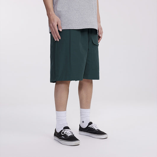 Shorts para Hombre con Bolsillos Laterales y Cintas de Ajuste - Image 4