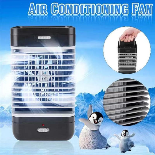 Ventilador Aire Acondicionado USB Portátil Vertical para Oficina