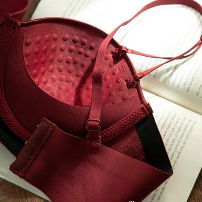 Sostén Estilo Francés Rojo para Mujer Talla Grande - Image 15