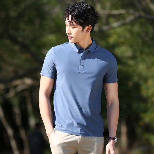 Polo Deportivo Hombre Ice Silk Elástico sin Costuras - Image 5