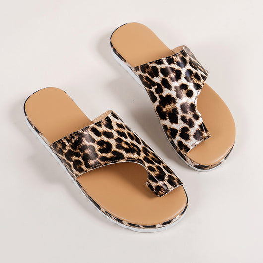 Sandalias Tipo Flip-Flop con Cuña y Talón Elevado - Tallas Grandes Europeas y Americanas - Image 4
