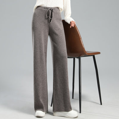 Pantalones Palazzo de Cachemira Elegantes para Mujer - Image 6